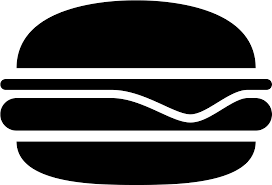 Download icons in all formats or edit them for your designs. Hamburger Burger Food Junk Sandwich Beef Chicken Svg Burger Icon Black And White Clipart Full Size Clipart 1673551 Pinclipart
