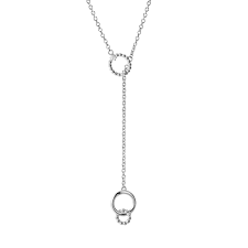 925 sterling silber, anhänger 23.5*12.5mm, eigengewicht: Xenox Damen Kette Collier Riviera Slam 925 Sterlingsilber 40 45 Cm Xs4182 Kaufen Bei Juwelier Rudloff