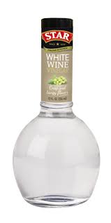 White wine has similar acidity levels as red wine vinegar and is made with white wine instead of red wine. White Wine Vinegar