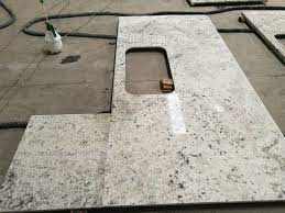 White granite countertops, which vary from sparkling snow white to translucent or vivid gold, render the kitchen more enchanting and adorable. China Colonial White Granite Countertops From Xiamen Yeyang China Granite Tops Kitchen Countertops