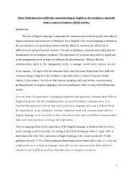 It's easy to see just how important english is around the world. Why English Is Important In Workplace Malaysia Malaypost