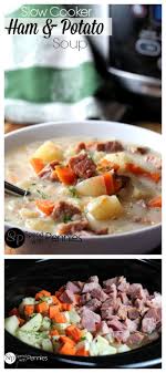 Easy Ham Potato Crockpot Soup Spend With Pennies Ham And Potato Soup Delicious Soup Pot Recipes