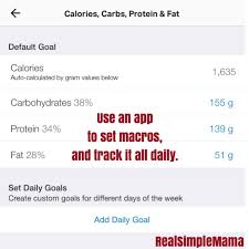 If you are new to macros, then start at the beginner's guide, or check your target macros. An Introduction To Counting Macros Real Simple Mama