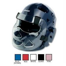 Details About Century Full Head Gear With Face Shield Mask Sparring Head Gear C11427