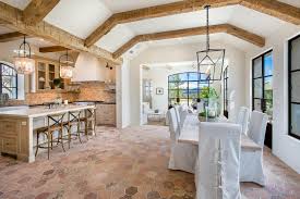 White marble which is classic french… a magical stove hood with that fun farmhouse barn door touch. 25 Gorgeous French Country Kitchens Hgtv