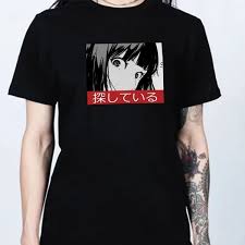 Appropriately tag your work with the necessary identification. Anime Looking For Cute Eyes T Shirt Women S Sad Japanese Anime Aesthetic T Shirt Harajuku Style Japanese Anime Tee 90s Cute Summer Tops Grunge Clothes Wish