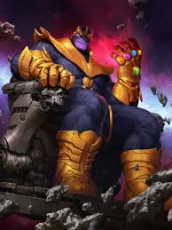 Thanos On Throne Fan Art By Wonchun Choi Marvel Comics Art Dc Comics Wallpaper Marvel Villains