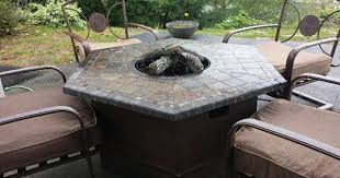 High End Patio Furniture With Fire Pit Outdoor Furniture Sets Fire Pit Patio Furniture