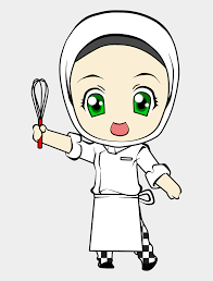 Gambar kartun muslimah memasak gambar kartun via gambarkartunbaru.blogspot.com. Koki Kartun Muslimah