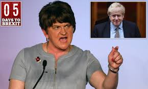 Arlene foster mla, pc (born 3 july 1970) is a northern irish politician who has been the leader of the democratic unionist party (dup) since december 2015 and the member of the northern ireland assembly for fermanagh and south tyrone since 2003. Arlene Foster Demands Pm Go Back To Brussels To Get New Brexit Deal Daily Mail Online