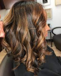 The Trendiest Fall Hair Colors For Every Hair Type Highlights For Dark Brown Hair Hair Color For Black Hair Black Women Hair Color