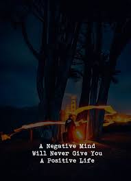 A Negative Mind Will Never Give You A Positive Life In Hindi Mind Positivity With Images Joker Quotes Positive Life Positivity