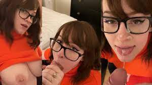 Jinkies! ;) Blowjob in my Velma Cosplay - Pornhub.com
