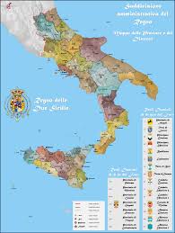 Quiz de provinces (identifier toutes les provinces dans une carte). Suddivisione Amministrativa Del Regno Delle Due Sicilie Kingdom Of The Two Sicilies Wikipedia Europe Map Italy Map Map Of Britain