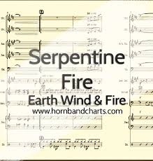 serpentine fire horn chart pdf horn band charts