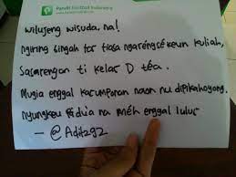 Contohnya adalah ucapan selamat pagi, yap benar seakli ucapan selamat pagi. 31 Ucapan Selamat Lulus Sidang Skripsi Islami
