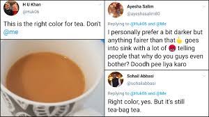 Completely free and completely online. The Never Ending Debate On The Perfect Colour Of Chai Has Finally Come To An End Diva Magazine