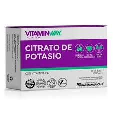 Pharmamerican Citrat Potasio V.W cápsulas x 30
