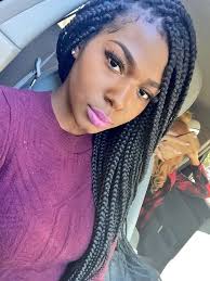 A 90's thing is back? 65 Box Braids Hairstyles For Black Women