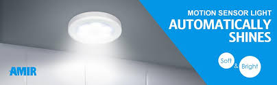 Amir Upgraded Version Motion Sensor Lights Battery Powered Led Night Lights Stick Anywhere Closet Lights Stair Lights Wall Lights For Hallway Bathroom Bedroom Kitchen Etc White Pack Of 3 Amazon Com