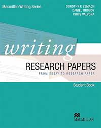 A good way to overcome this feeling is to use paper or essay samples as your writing guide. Writing Research Papers Student S Book From Essay To Research Paper æœ¬ é€šè²© Amazon