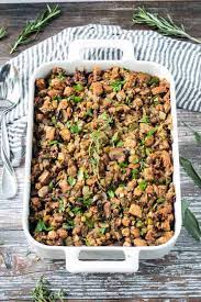 Green bean dishes are customary for thanksgiving and other holiday gatherings, but why not add some variety and festive fall colors to the bean offerings this year? Vegan Mushroom Stuffing Perfect For Thanksgiving Veggie Inspired