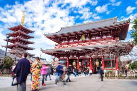 Pemandangan estetis Tokyo untuk fotografi jalanan