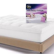 Serta 4 In Deep Pocket Pillow Top Memory Foam Mattress Topper Queen Ebay Mattress Top Memory Foam Mattress Mattress Topper