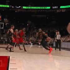 Lebron james is playing just his third game in. Lebron James Dunk Gif Lebronjames Dunk Basketball Discover Share Gifs