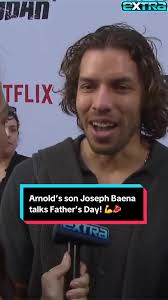 Arnold Schwarzenegger’s son Joseph Baena says Father’s Day plans include a  BBQ and getting in a workout! 🥩💪 #arnoldschwarzenegger #fubar @Joe Baena  @Arnold
