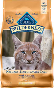 Blue Buffalo Wilderness Weight Control Chicken Recipe Grain Free Dry Cat Food 5 Lb Bag