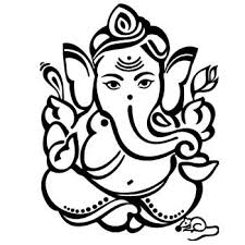 Sketch Black And White Images Of Ganesha Ganesha Line Drawing At Getdrawings Ganesh Ji Images Clipart Clipart Email Mandala Design Art Ganesha Art Ganesh Images