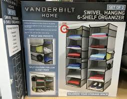 Check spelling or type a new query. Vanderbilt Home Swivel Hanging 6 Shelf Closet Organizer Set Of 2 Costco Weekender