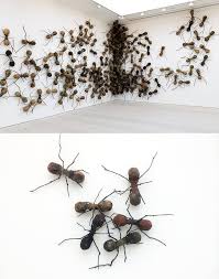 Ant Installation By Rafael Gomezbarro Ant Art Insect Art Visual Art
