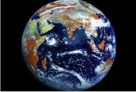 • télévision française par satellite (aperçu général). La Terre En Mouvement Vue Depuis Un Satellite Russe