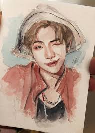 I like painting and drawing things. On Twitter Kpop Drawings Bts Drawings Sketches