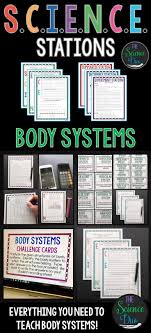 This Body Systems S C I E N C E Station Activity Includes Activities Covering All Of The Major Syst Middle School Science Activities Body Systems Life Science