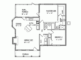 Colonial Style House Plan 2 Beds 2 Baths 1094 Sq Ft Plan 14 243 Small House Plans Tiny House Plans Small House Floor Plans
