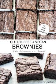 Vegan desserts you can buy. Gluten Free Vegan Brownies Savory Lotus