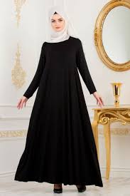 Nayla Collection Tesettur Salas Elbise Modelleri Elbise Elbise Modelleri Siyah