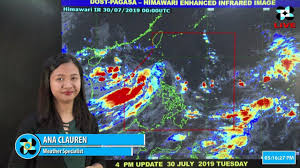 Jun 11, 2021 · weather update: Public Weather Forecast Issued At 4 00 Pm July 30 2019 Youtube