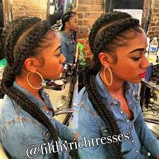Part the next section of hair that you want to cornrow right next to the first cornrow and repeat all the aforementioned steps they then descend into beautiful long braids to create a stunning hair look. 31 Cornrow Styles To Copy For Summer Page 3 Of 3 Stayglam