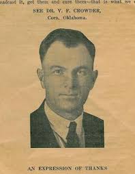 Dr Verner Faye Crowder (1894-1965)