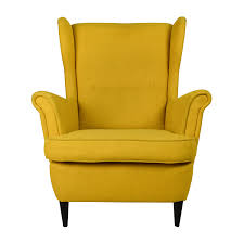 The back cushion can be moved around to fit your sitting style. Strandmon Yellow Chair Off 72