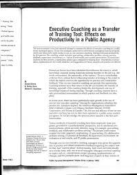 We did not find results for: Pdf Executive Coaching As A Transfer Of Training Tool Effects On Productivity In A Public Agency