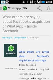 Whatsapp messenger has 2147483647 downloads on android freeware and is among the most popular communication, messenger, chat, message, contact, connection, calls, charges apps. Whatsapp News Android Updates 1 3 2 Download Android Apk Aptoide
