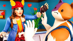 Skye Falls In Love With Meowscles A Fortnite Short Film Skye Short Film Fortnite
