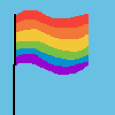 Log in to save gifs you like, get a customized gif feed, or follow interesting gif creators. Pixilart Gay Pride Flag By Niviartcuzyeah