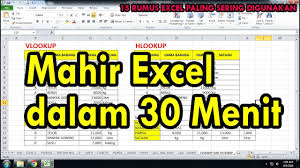 Maybe you would like to learn more about one of these? 15 Rumus Dasar Excel Yang Wajib Dikuasai Youtube