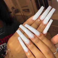 Acrylic nail designs summer nails white acrylic nails with glitter pastel nails white sparkly nails glitter nail designs long square acrylic nails. 6 Nail Acrylic Square Plain Long Acrylic Nails Coffin Long Acrylic Nails Long Nails